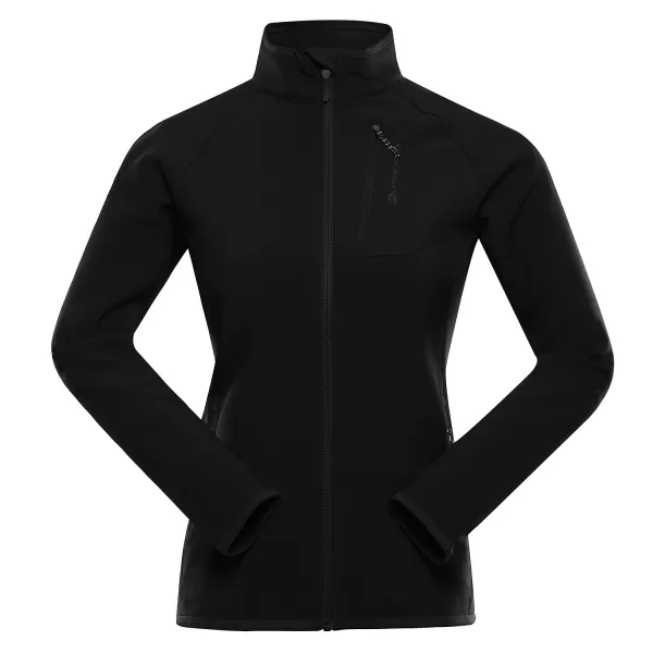  Damen-Sweatshirt ALPINE PRO MORWA SCHWARZ 