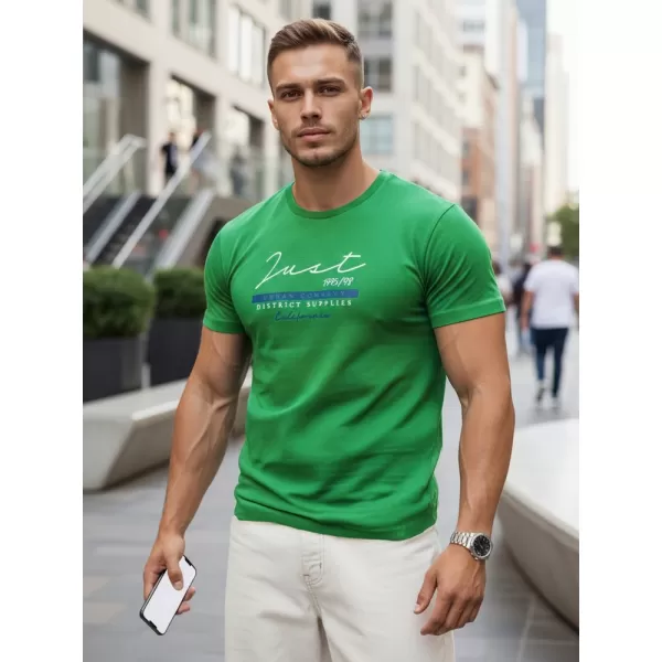  Herren-T-Shirt DSTREET RX5426 GRÜN 
