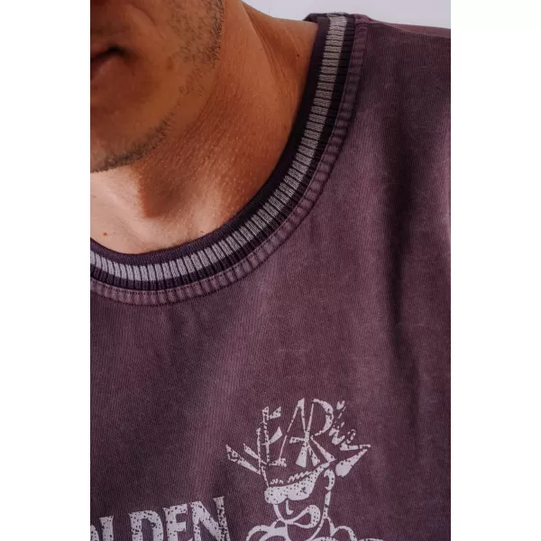  Herren-T-Shirts NEBBIA OLYMPIA HEAVYWEIGHT COTTON 941 ROTWEIN 