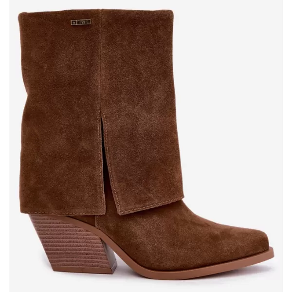  Damenschuhe BIG STAR SHOES UU274114 BRAUNE/BEIGE SCHATTEN 