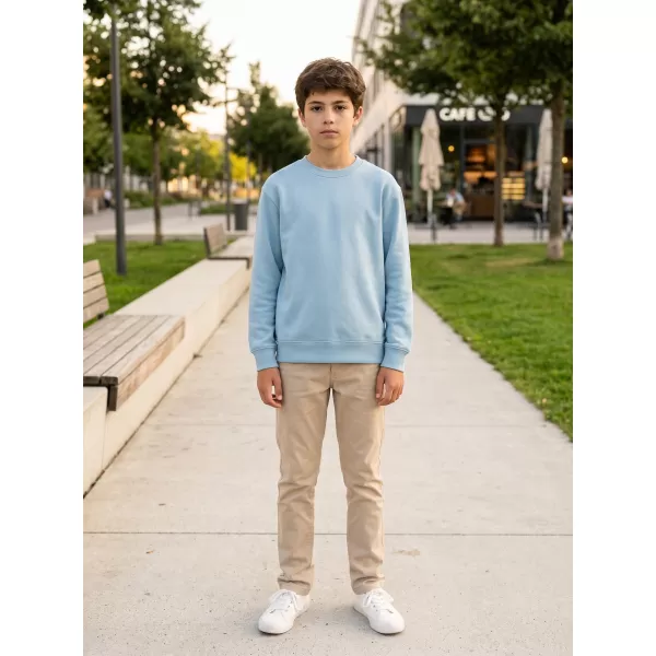  Kinder-Sweatshirt MALFINI CREW 427 HIMMELBLAU 