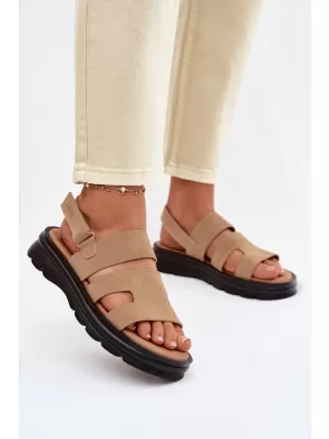 Damensandalen BIG STAR SHOES TT274482 BEIGE