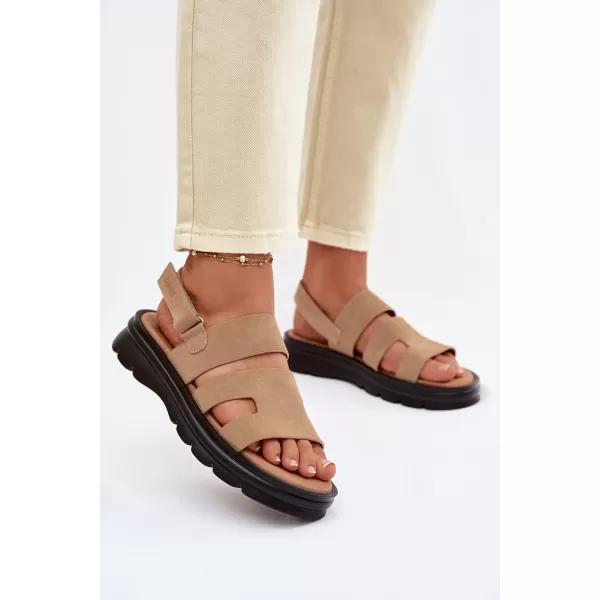  Damensandalen BIG STAR SHOES TT274482 BEIGE 
