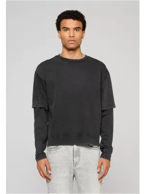 Herren-T-Shirt URBAN CLASSICS TB8410-00007 SCHWARZ