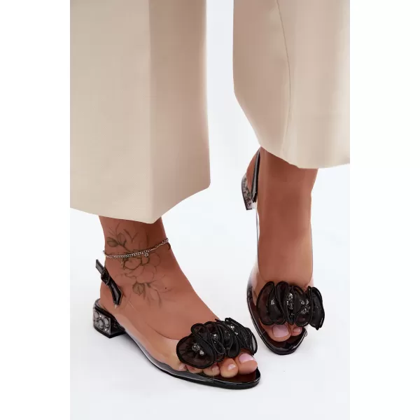  Damensandalen D&A MR61-9002 SCHWARZ 