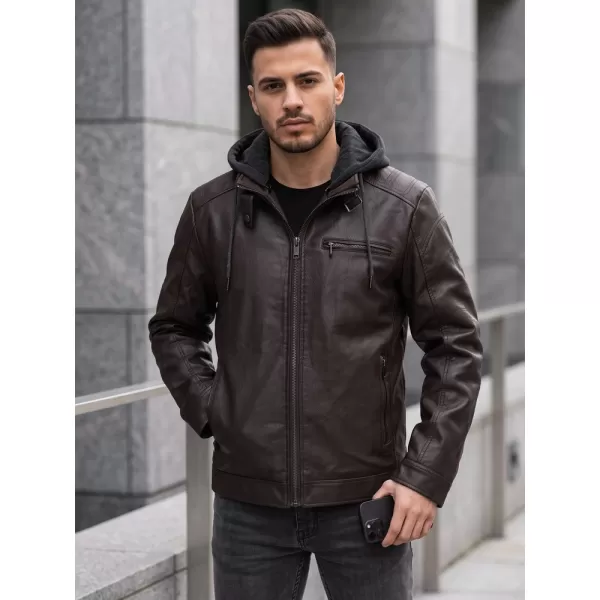  Herrenjacke DSTREET TX5148 BRAUN 