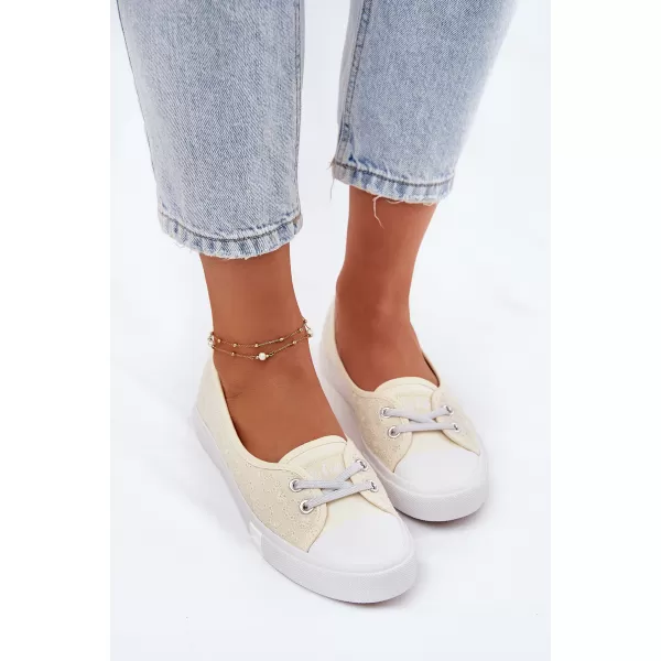  Damen-Sneaker LEE COOPER LCW-25-31-3445L BEIGE 