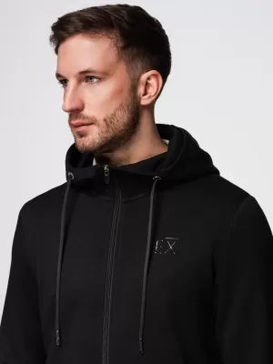 Herren-Sweatshirt OMBRE OM-SZBC-0196 SCHWARZ
