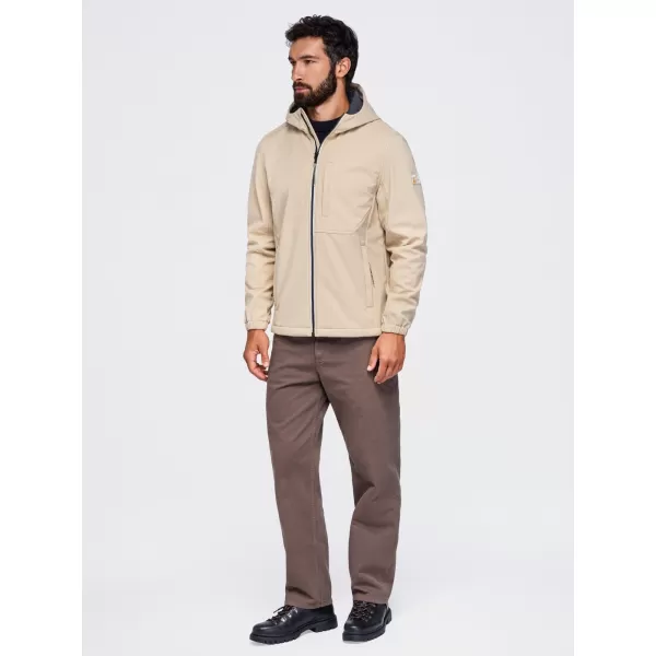  Herren-Softshelljacke OMBRE OM-JANP-0292 SAND 