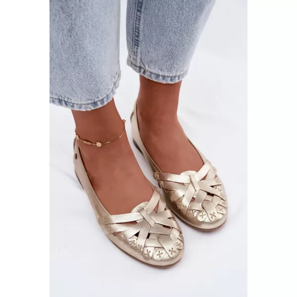  Ballerinas für Damen MACIEJKA P7542-41/00-0 PLATIN 