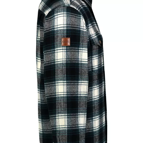  Herren-Flanellhemd NORDBLANC MOOR NBSSM8368 DUNKELBLAU 