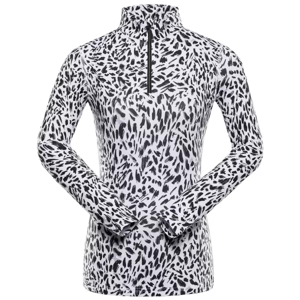  Schnell trocknendes Damen-T-Shirt ALPINE PRO STANSA 2 WEIßE VARIANTE PB 