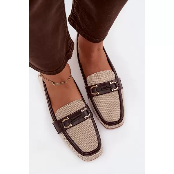  Damenmokassins BOTO H8-515 LEINEN 