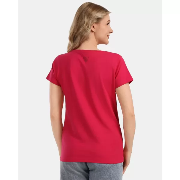  Damen-T-Shirt KILPI PROMO-W 1L0355KI ROSA 