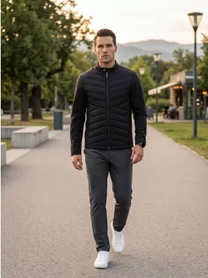 Hybridjacke für Herren MALFINI PREMIUM CROSS 555 SCHWARZ
