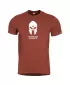Herren-T-Shirt PENTAGON AGERON SPARTAN HELMET K09012-SH-74 KASTANIENBRAUNES ROT