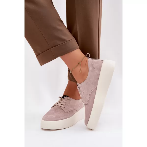  Damen-Stiefeletten VINCEZA 79605 BEIGE 