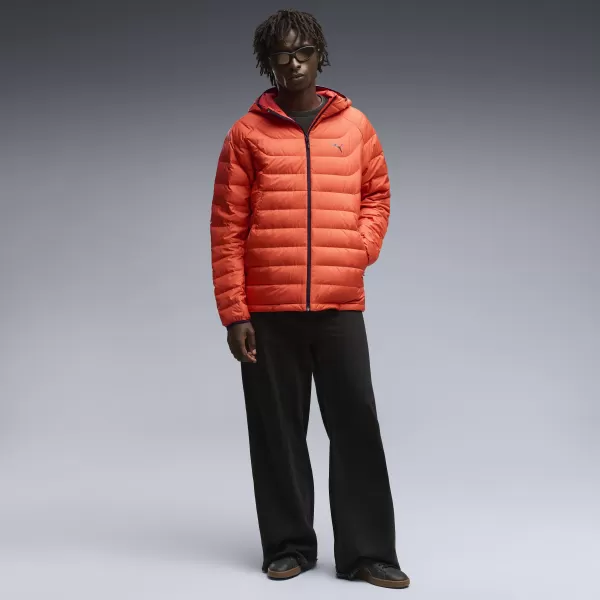  Herrenmantel PUMA PACKLITE HOODED DOWN JACKET 68522121 ROTER BLITZ 