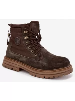 Herrenschuhe BIG STAR SHOES UU174254 BRAUNE/BEIGE SCHATTEN