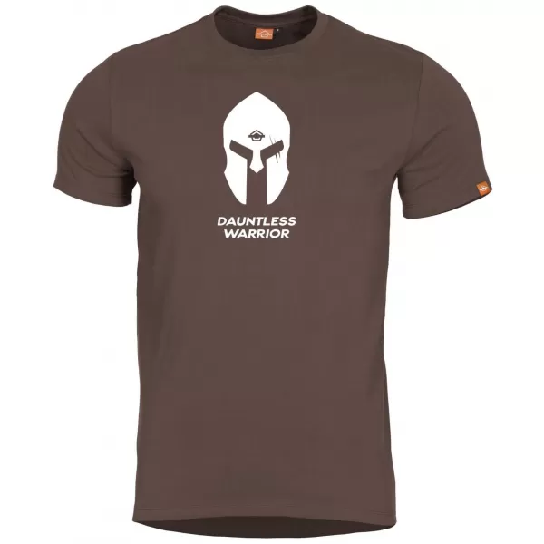  Herren-T-Shirt PENTAGON AGERON SPARTAN HELMET K09012-SH-26 TERRABRAUN 
