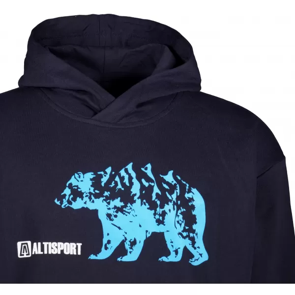  Herren-Sweatshirt ALTISPORT ALM193422 MARINEBLAU 