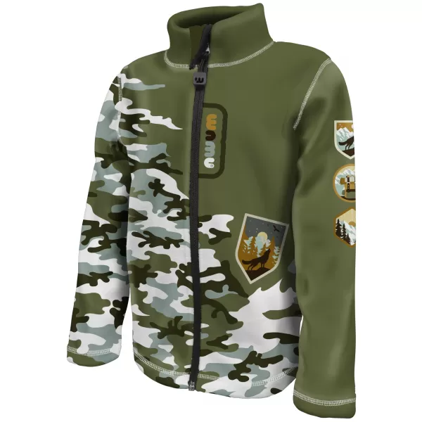  Funktions-Sweatshirt für Kinder WAMU MASKÁČ KHAKI 