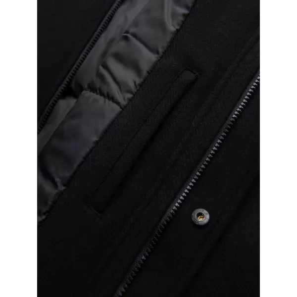  Herrenparka OMBRE OM-COWC-0161 SCHWARZ 