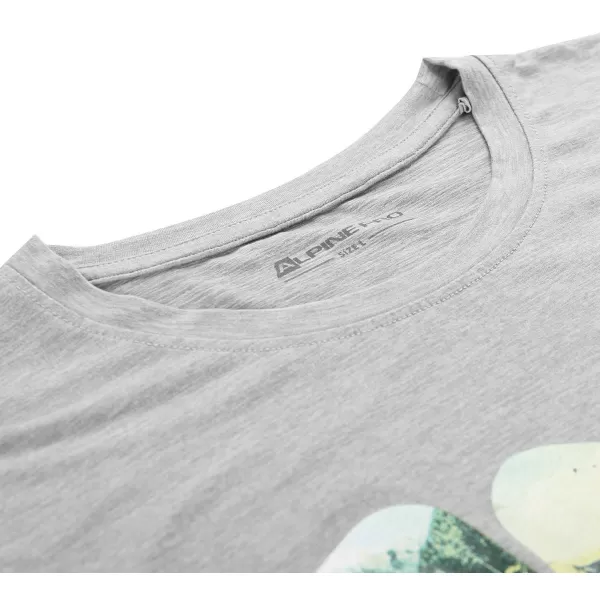  Outdoor-Shirt für Herren ALPINE PRO NOGER 2 GRAUE VARIANTE PB 