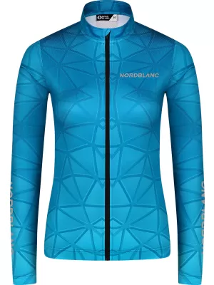 Damen-Radtrikot NORDBLANC VELOFLOW NBSLF8105 TÜRKIS