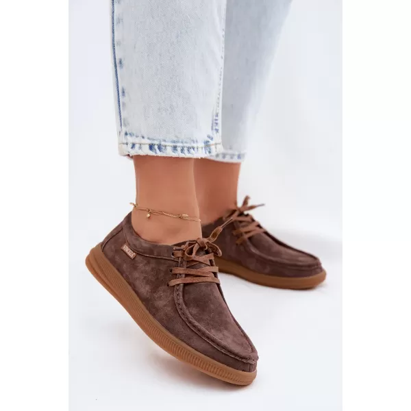  Damen-Stiefeletten VINCEZA 95391 BRAUN 
