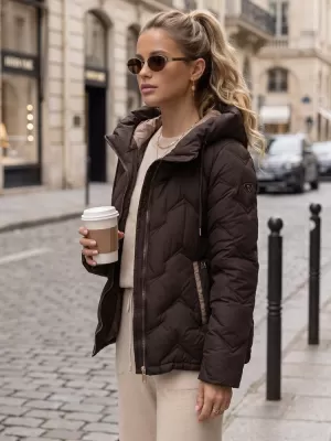 Damenjacke DSTREET TY5944 BRAUN