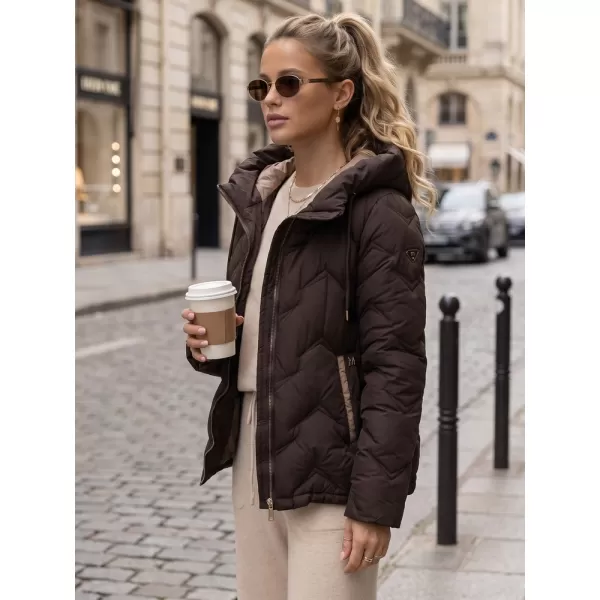  Damenjacke DSTREET TY5944 BRAUN 