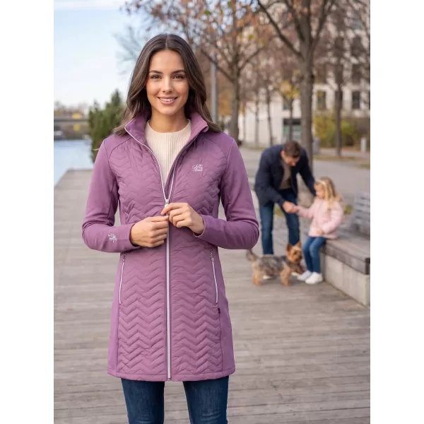  Hybridmantel für Damen ALTISPORT IRYSA LILA 