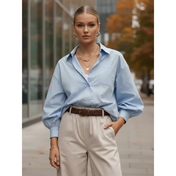  Herrenhemd DSTREET DY0382 BLAU 