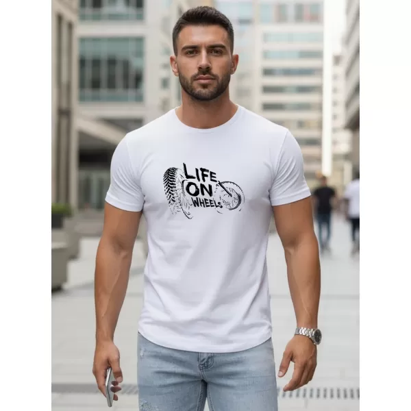  Herren-T-Shirt DSTREET NX5016R-WH WEISS 