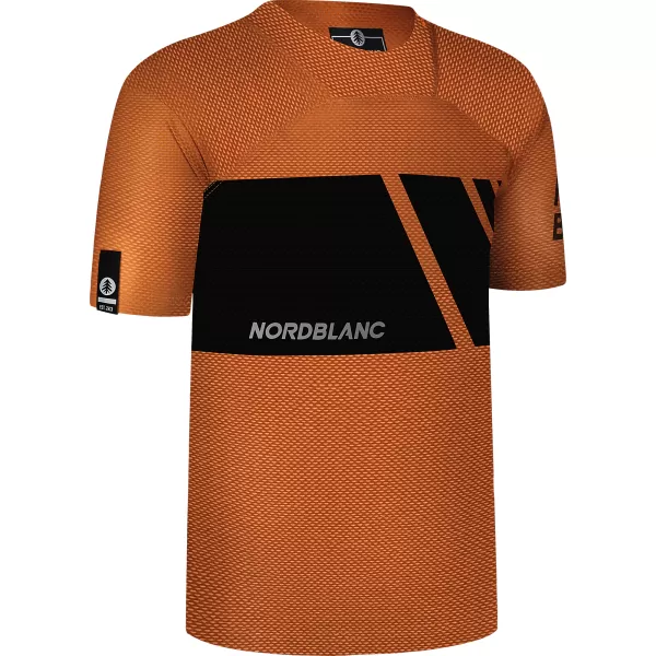  Funktionelles Radsport-T-Shirt für Herren NORDBLANC MUD NBSMF8083 BRAUN 