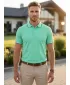 Herren-T-Shirt mit Kragen MALFINI FOCUS 232 MINZE