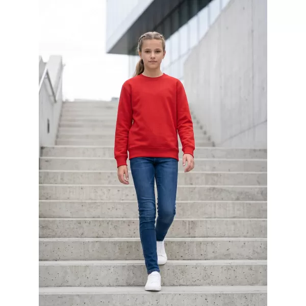  Kinder-Sweatshirt MALFINI CREW 427 ROT 