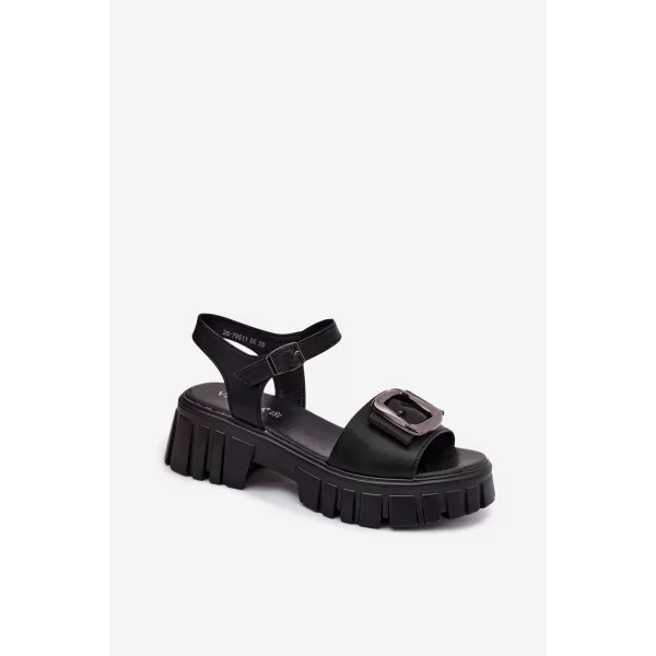  Damensandalen VINCEZA 79611 SCHWARZ 