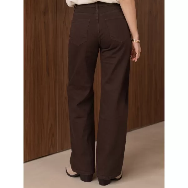  Damenhosen DSTREET UY3197 BRAUN 