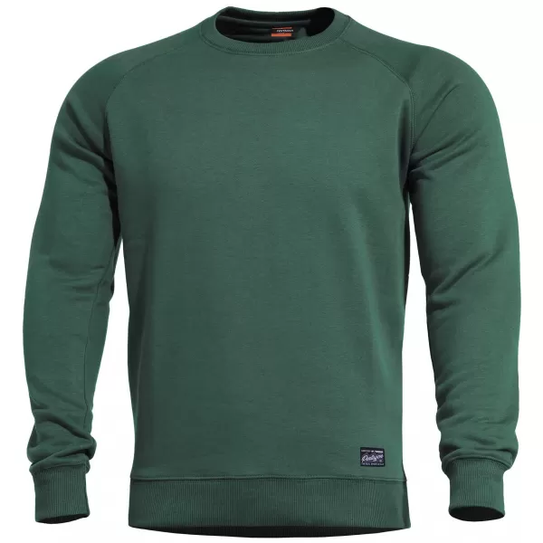  Herren-Sweatshirt PENTAGON HAWK SWEATER BLANK K09019 SPRINGBOCK GRÜN 