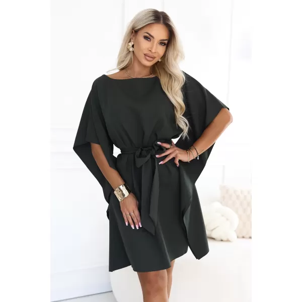  Kleid NUMOCO SOFIA 287-46 DUNKLES KHAKI 