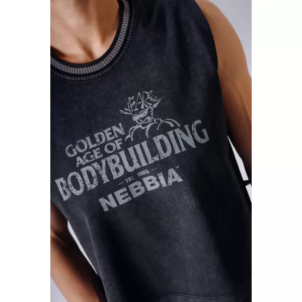  Tanktops für Damen NEBBIA OLYMPIA OVERSIZED 939 SCHWARZ 