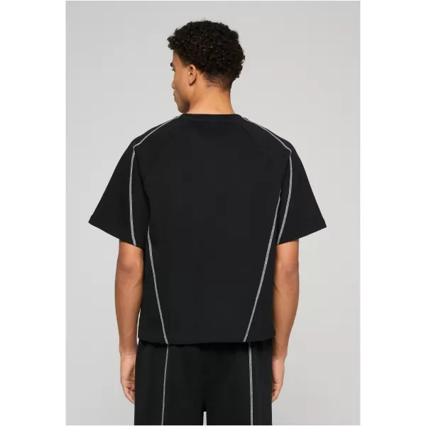  Herren-T-Shirt URBAN CLASSICS TB8438-00007 SCHWARZ 