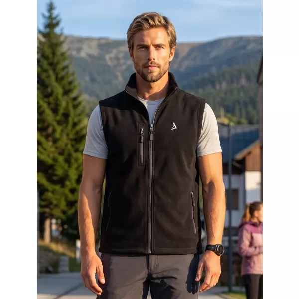  Fleeceweste für Herren ALTISPORT ALM002525 SCHWARZ 