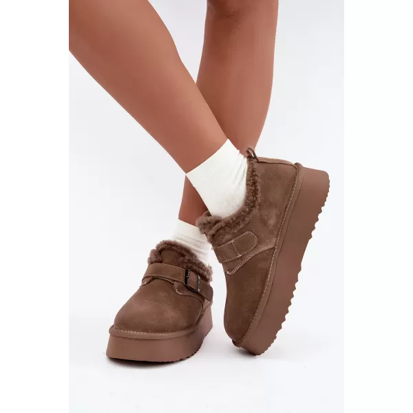  Schneemänner für Frauen BIG STAR SHOES UU274318 BEIGE 