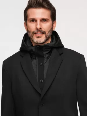 Herrenjacke OMBRE M167 SCHWARZ