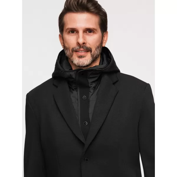  Herrenjacke OMBRE M167 SCHWARZ 