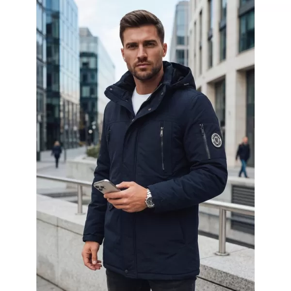  Herrenjacke DSTREET TX5106 DUNKELBLAU 
