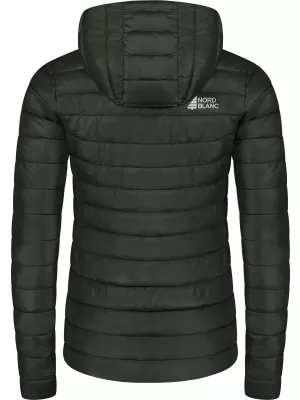 Steppjacke für Damen NORDBLANC NIMBUS WJL8395 DUNKELGRÜN